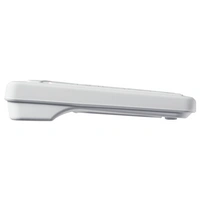 Renkforce RF-WRK-300 sans fil Clavier hygiénique allemand, QWERTZ blanc mat protégé contre les infiltrations d'eau Renkforce RF-WRK-300 sans fil Clavier hygiénique allemand, QWERTZ blanc mat protégé contre les infiltrations d'eau