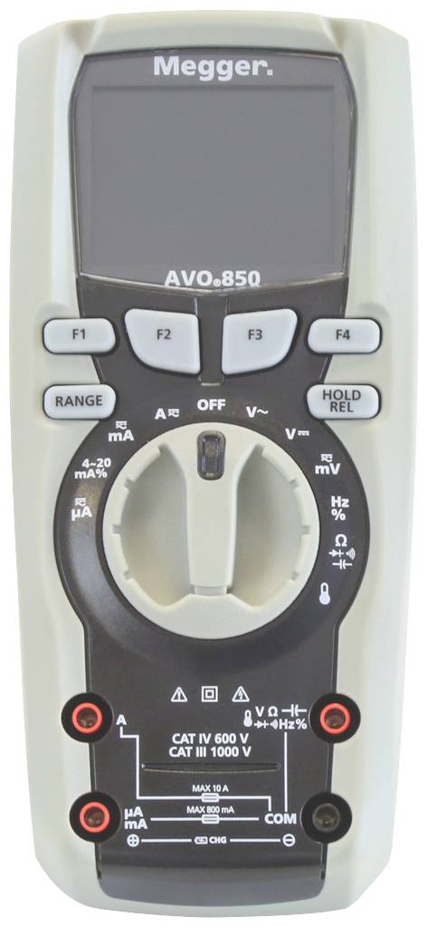 Megger AVO850 Multimètre numérique CAT III 1000 V, CAT IV 600 V Affichage (nombre de points): 50000