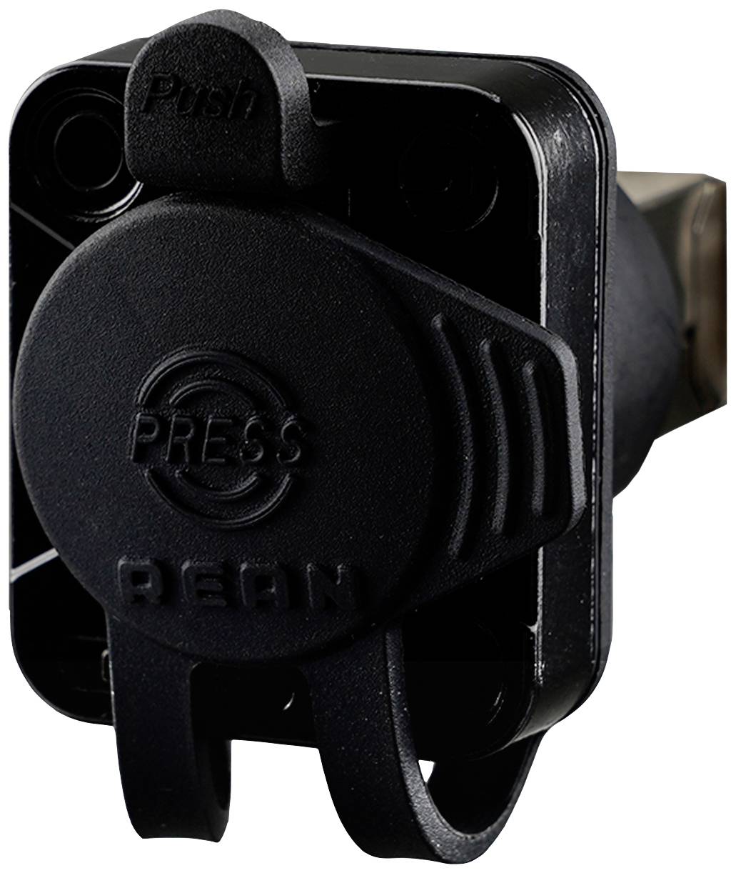 Rean AV RJ45 Feedthrough, IP65 Airtight RRE8F-Z-010-1 embase femelle noir 1 pc(s)