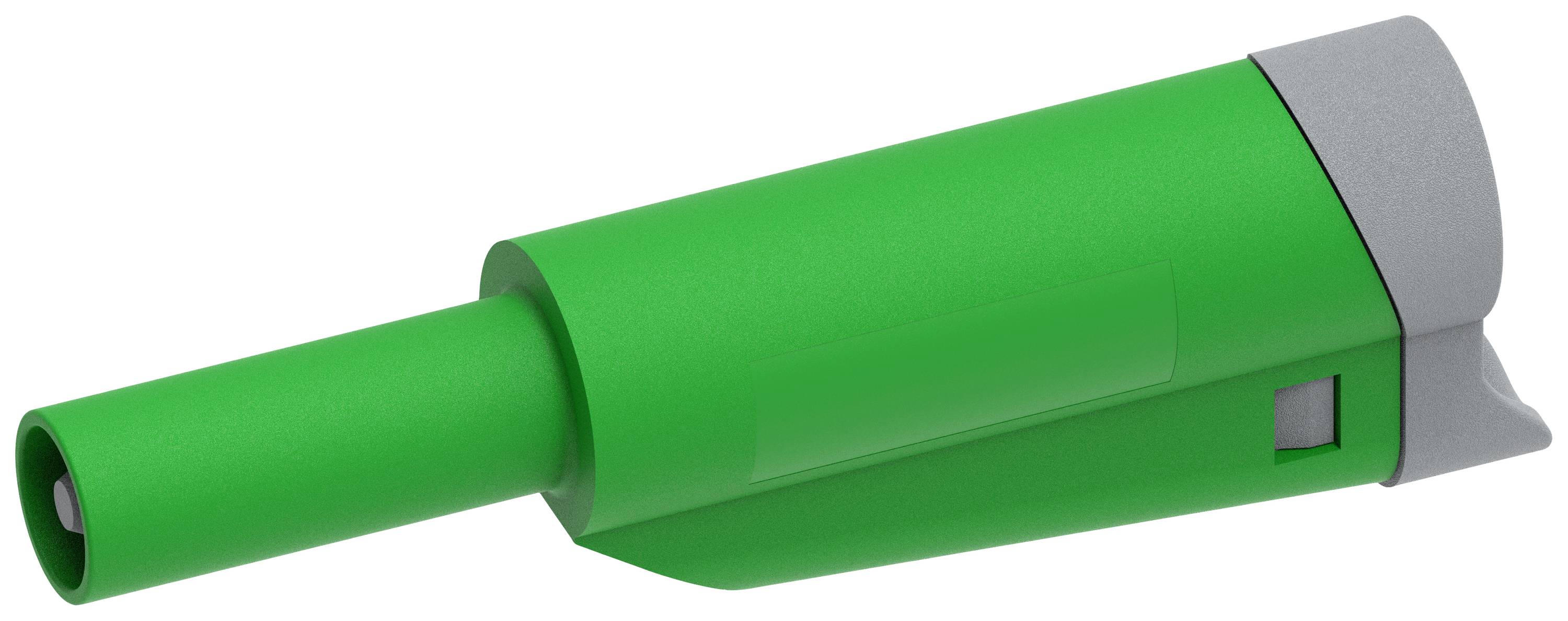 Electro PJP 1076-CD1-V Fiche mâle de laboratoire mâle, droit Ø de la broche: 4 mm vert 1 pc(s)