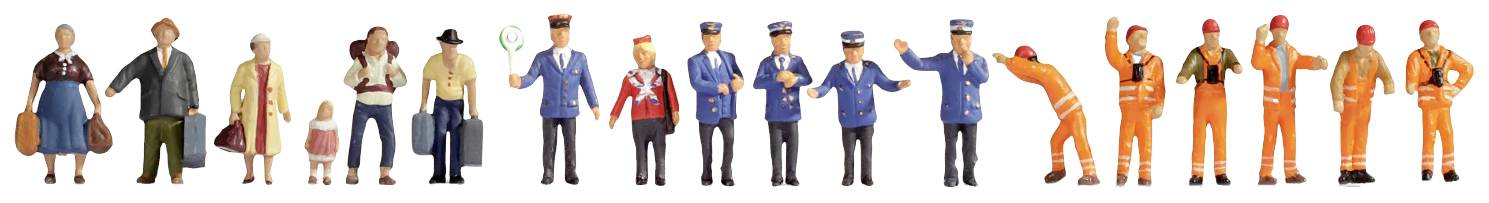 NOCH H0 À la gare peint, debout