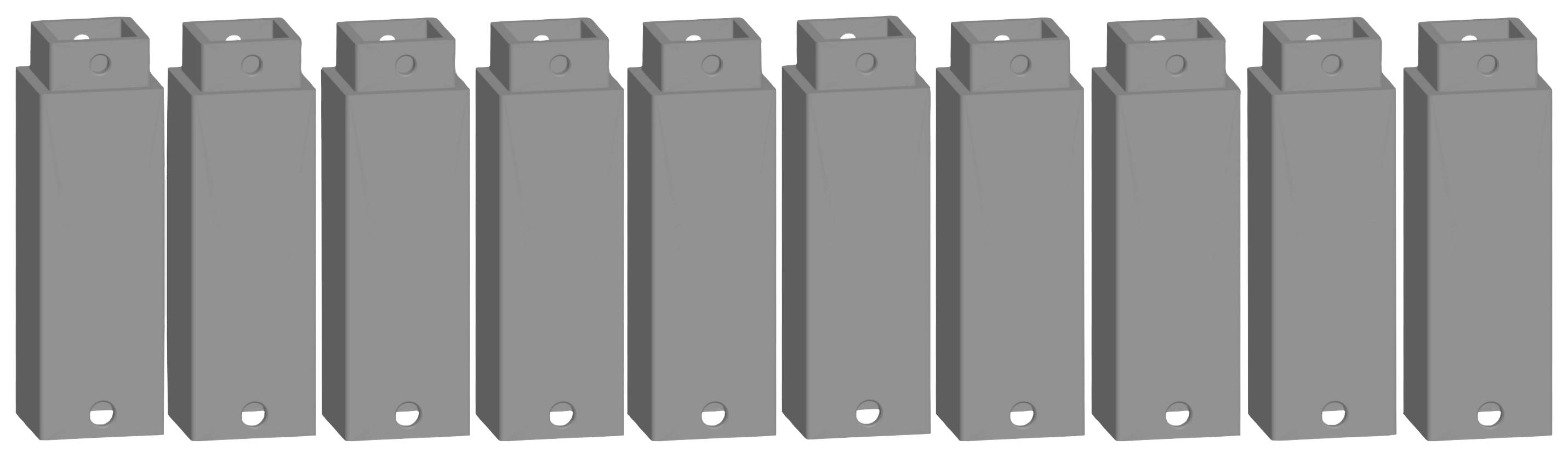 NOCH 53906 H0, TT, N Élément de pilier Easy-Track (L x l x H) 16 x 16 x 43.5 mm