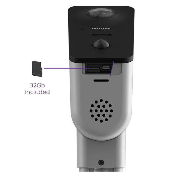 531050 Philips WelcomeEye VIEW Wi-Fi IP Caméra de surveillance 2560 x 1440 pixels