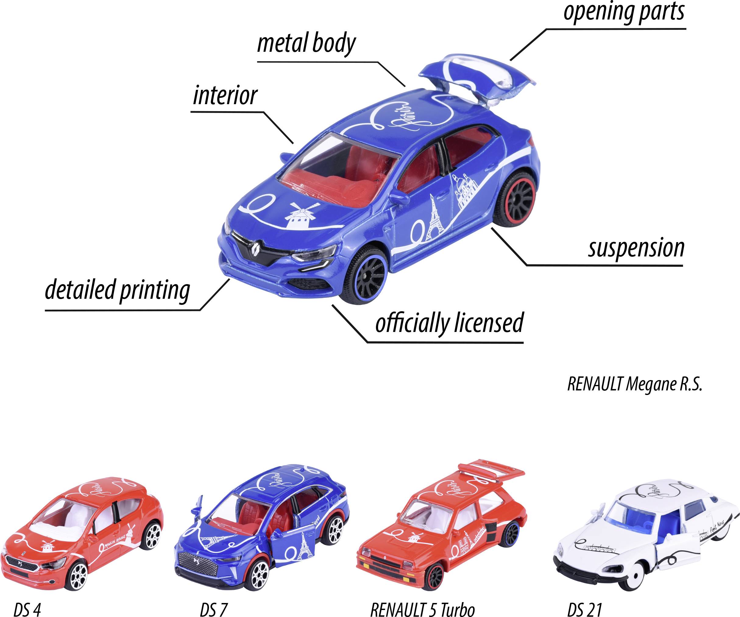 Majorette Modèle réduit de voiture particulière modèle fini Modèle réduit de voiture
