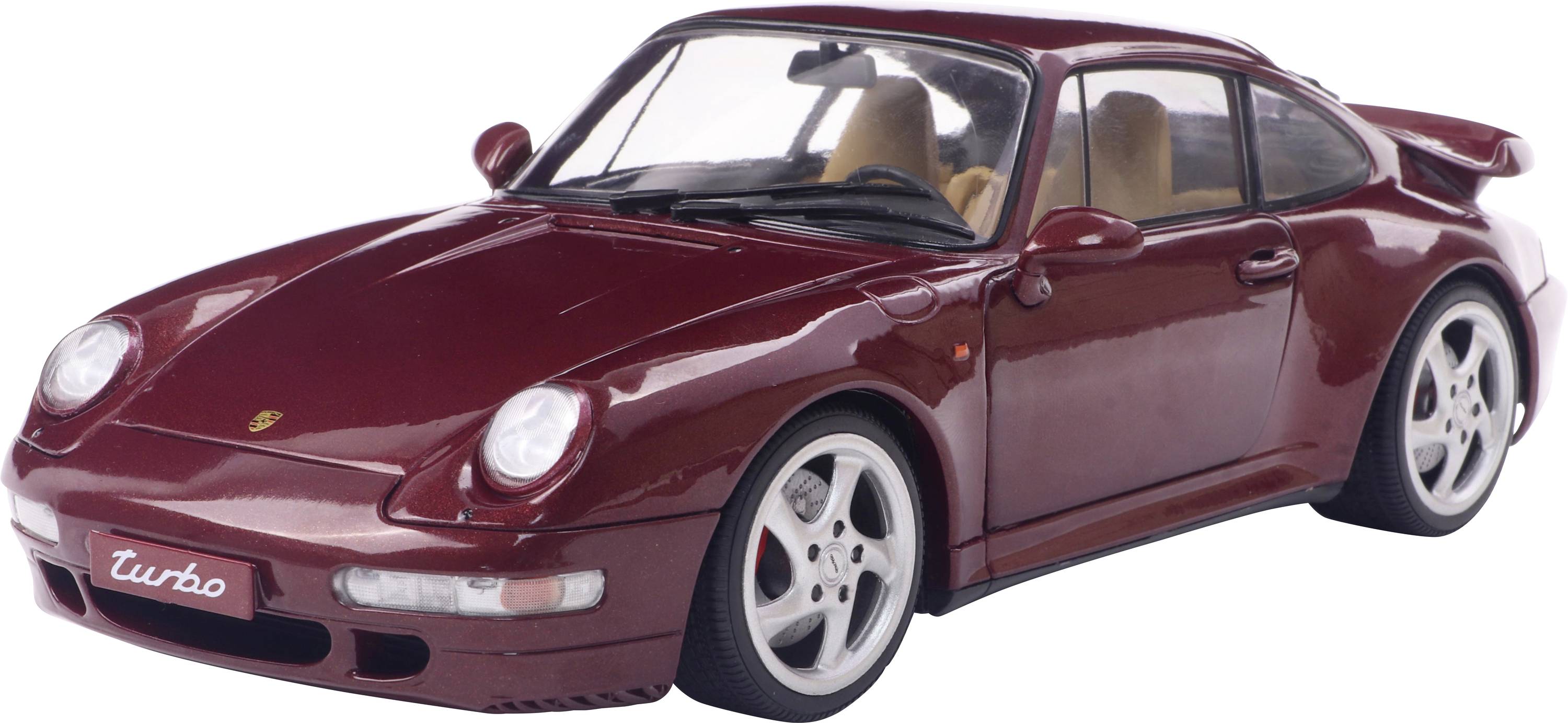 Solido Porsche 911 (993) Turbo 1997 rot 1:18 Modèle réduit de voiture
