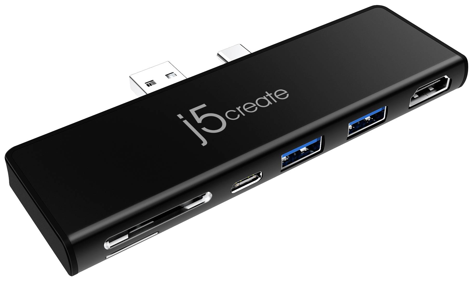 j5create USB 3.2 Gen 1 (USB 3.0), USB-C® Station d'accueil pour tablette JCD324B-N