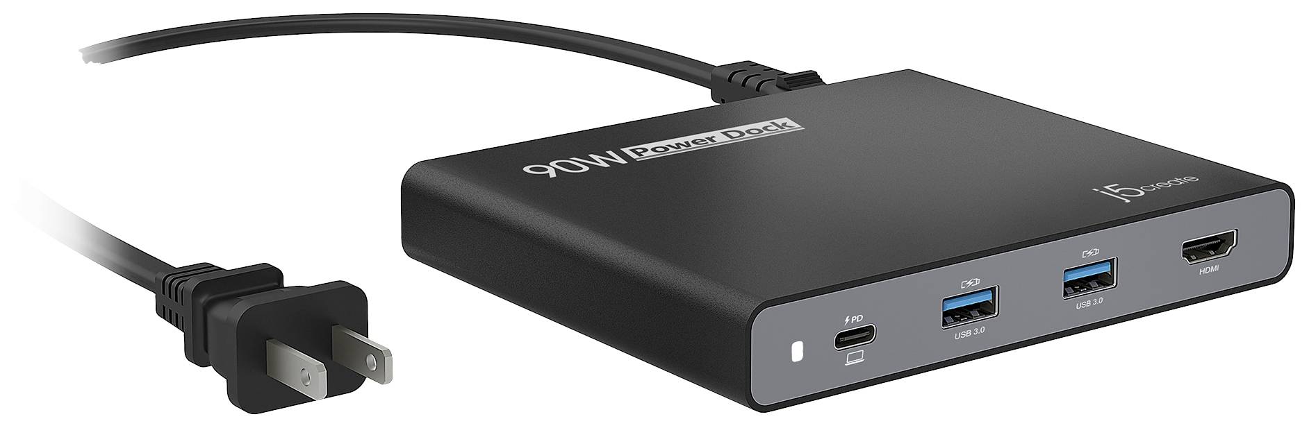 j5create Station d'accueil USB-C® JCDP392-EN Convient pour les marques: universel alimentation USB-C®