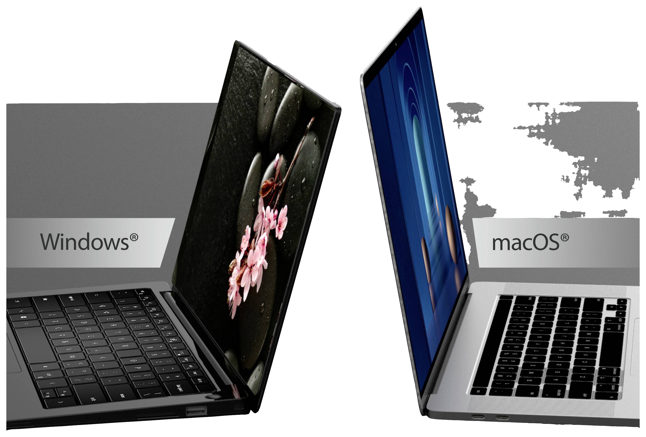 j5create JCA365 USB-C® / USB 3.0 Adaptateur [1x USB-C®, USB 3.2 Gen 1 (USB 3.0) - 2x HDMI®] argent 0.2 m