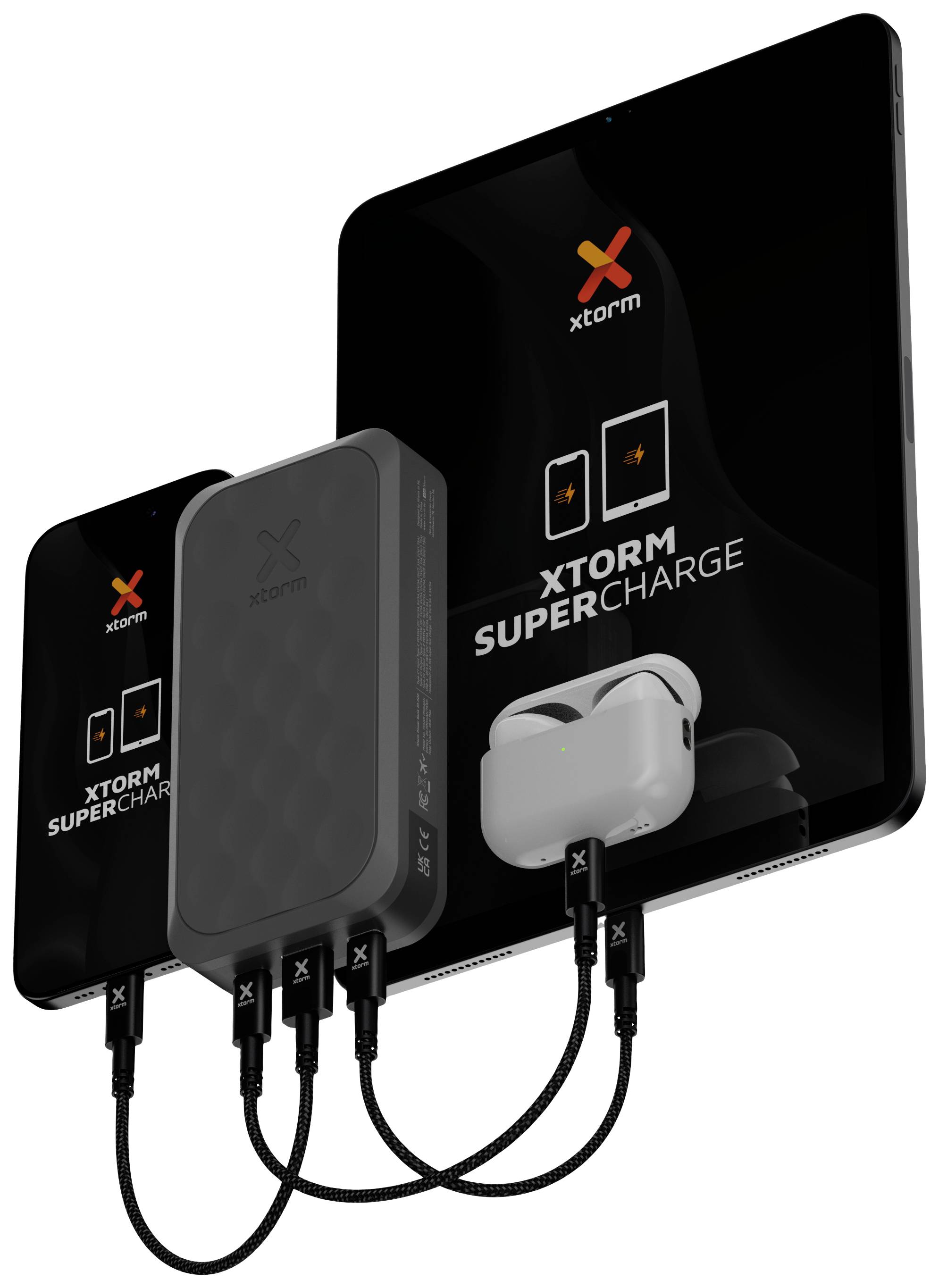 XTORM FS5201 Batterie USB-C® 20000 mAh Power Delivery 2.0 LiPo USB-A, USB-C® noir