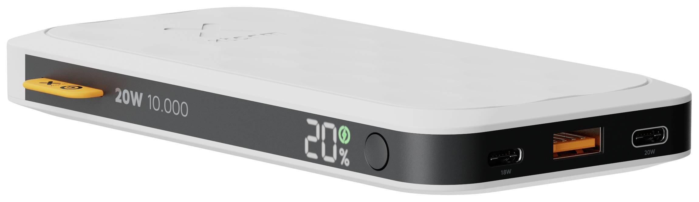 XTORM FS5100 Batterie USB-C® 10000 mAh LiPo USB-A, USB-C® blanc