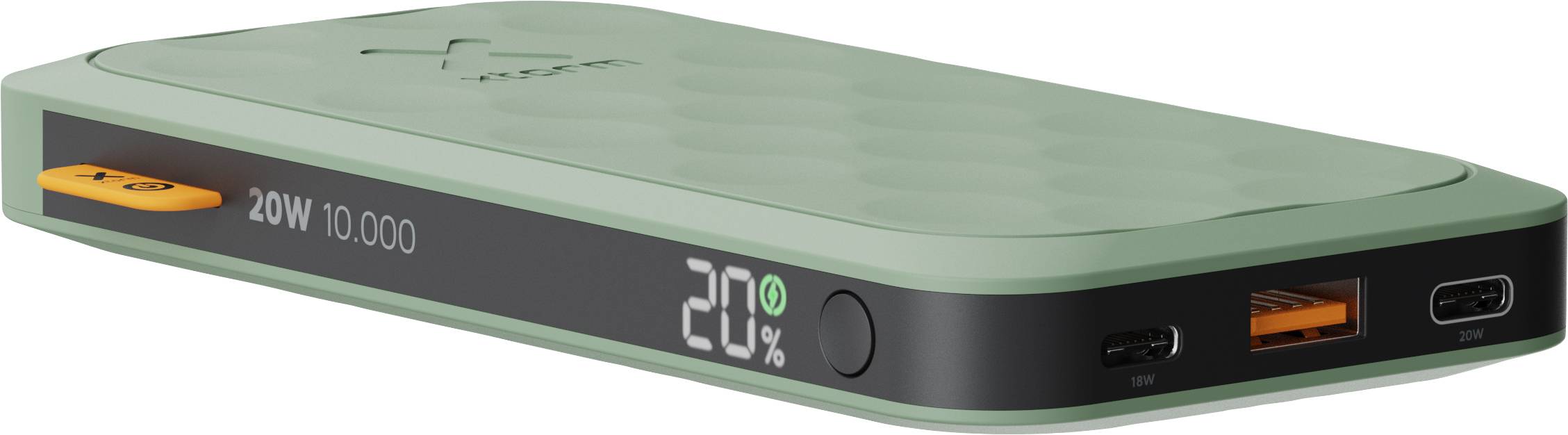 XTORM FS5103 Batterie USB-C® 10000 mAh LiPo USB-A, USB-C® vert cendré