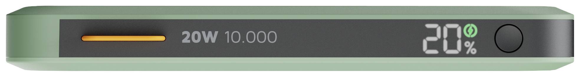 XTORM FS5103 Batterie USB-C® 10000 mAh LiPo USB-A, USB-C® vert cendré