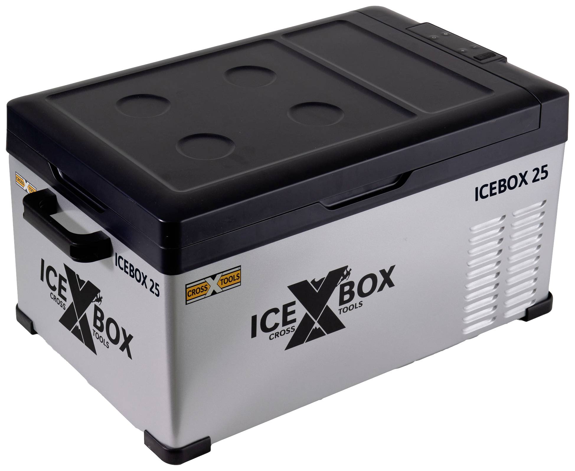Glacière à compresseur T.I.P. - Technische Industrie Produkte Icebox 25 21 l 12 V, 24 V, 230 V gris, noir