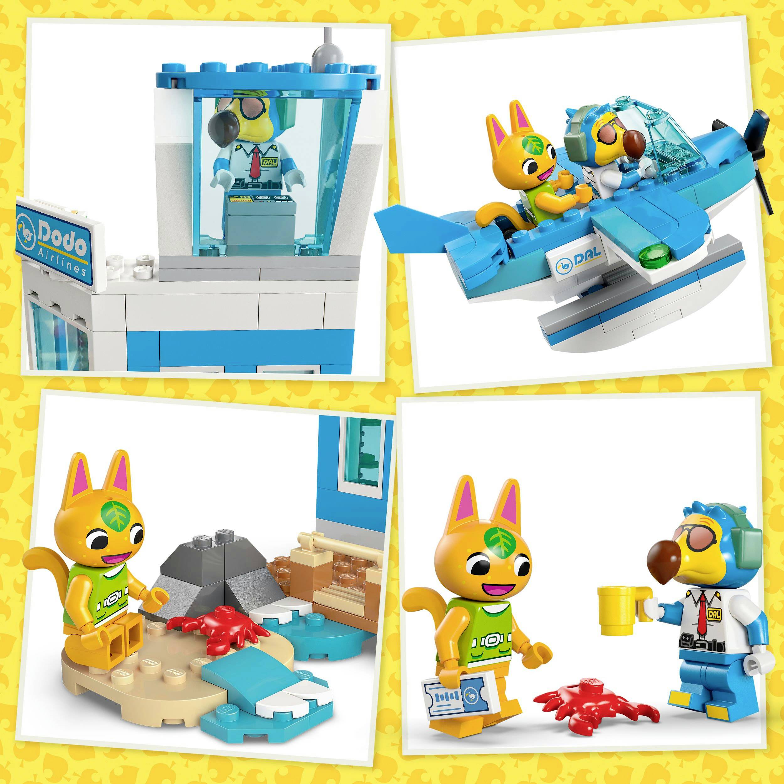 77051 LEGO® Animal Crossing Flieg avec Dodo Airlines
