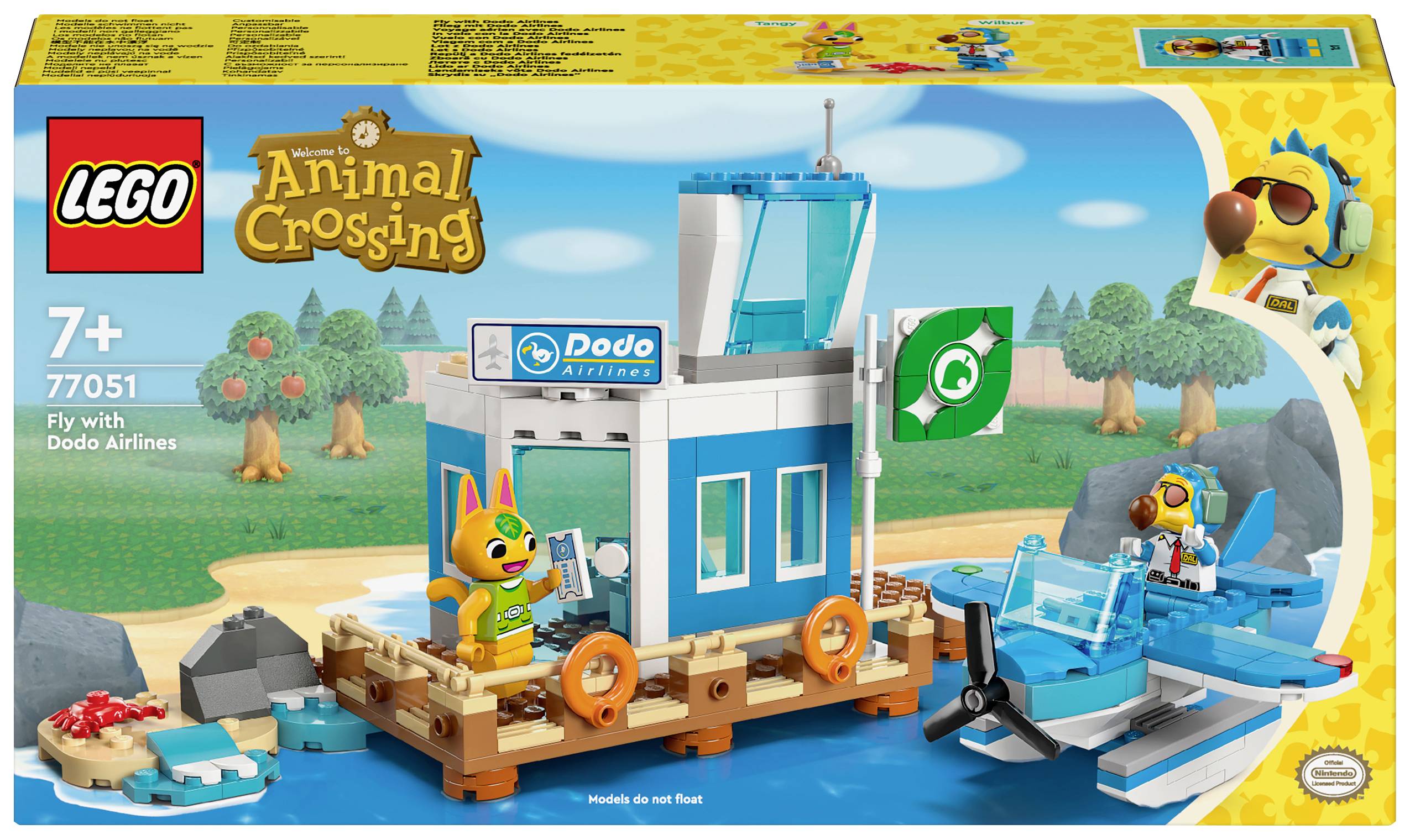 77051 LEGO® Animal Crossing Flieg avec Dodo Airlines