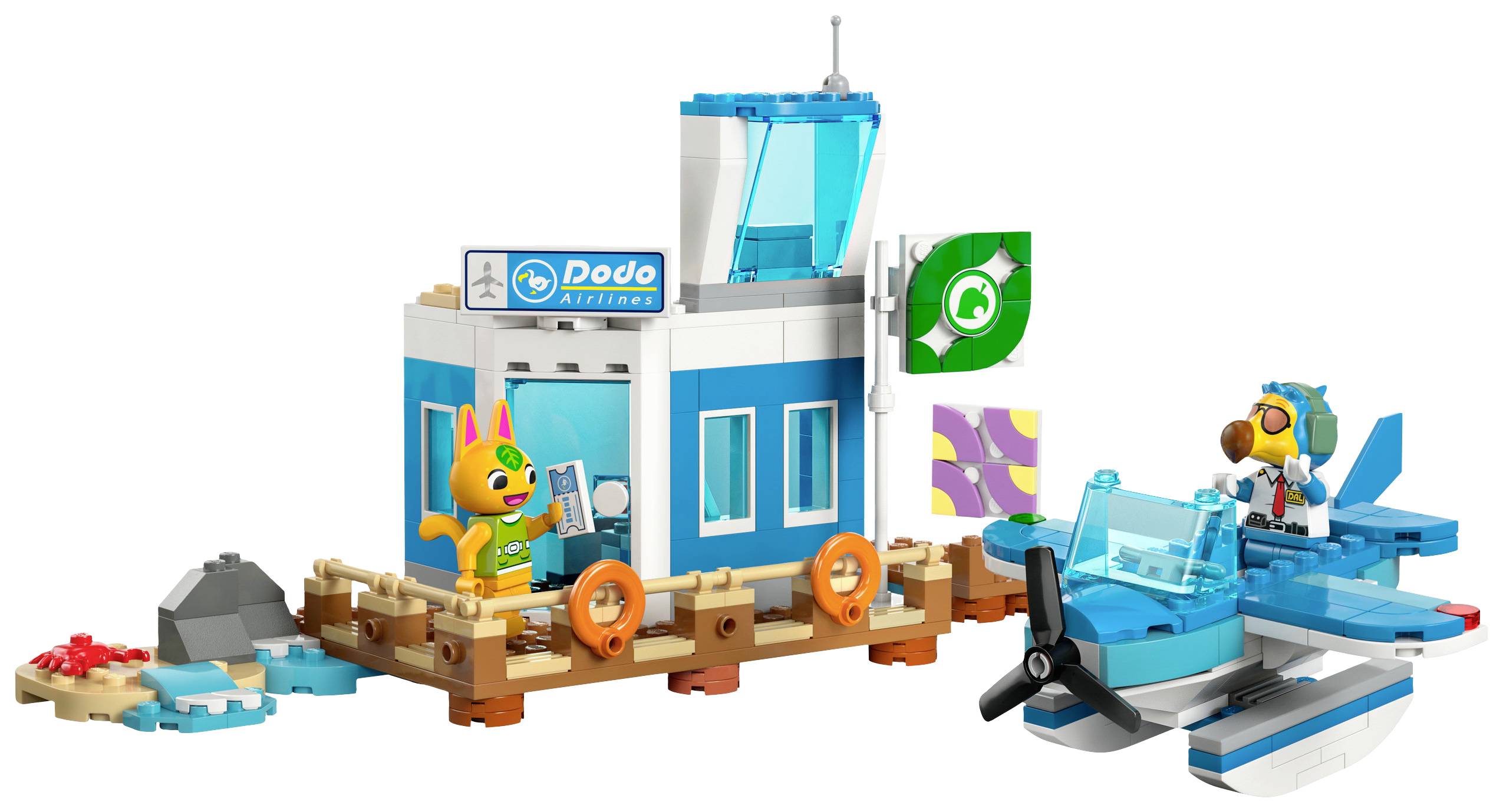 77051 LEGO® Animal Crossing Flieg avec Dodo Airlines
