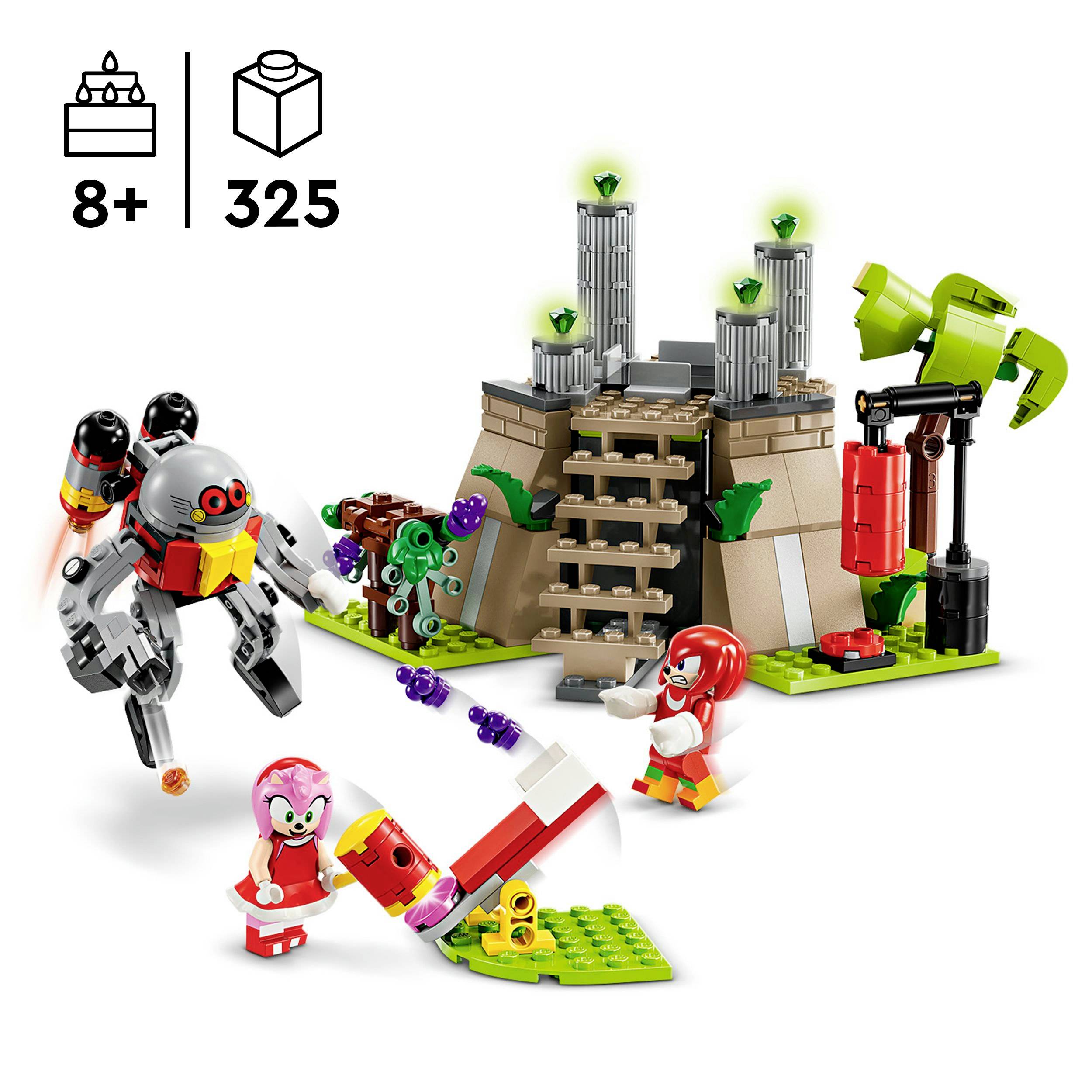 76998 LEGO® Sonic the Hedgehog Knuckles et le lieu de culte du Emerald