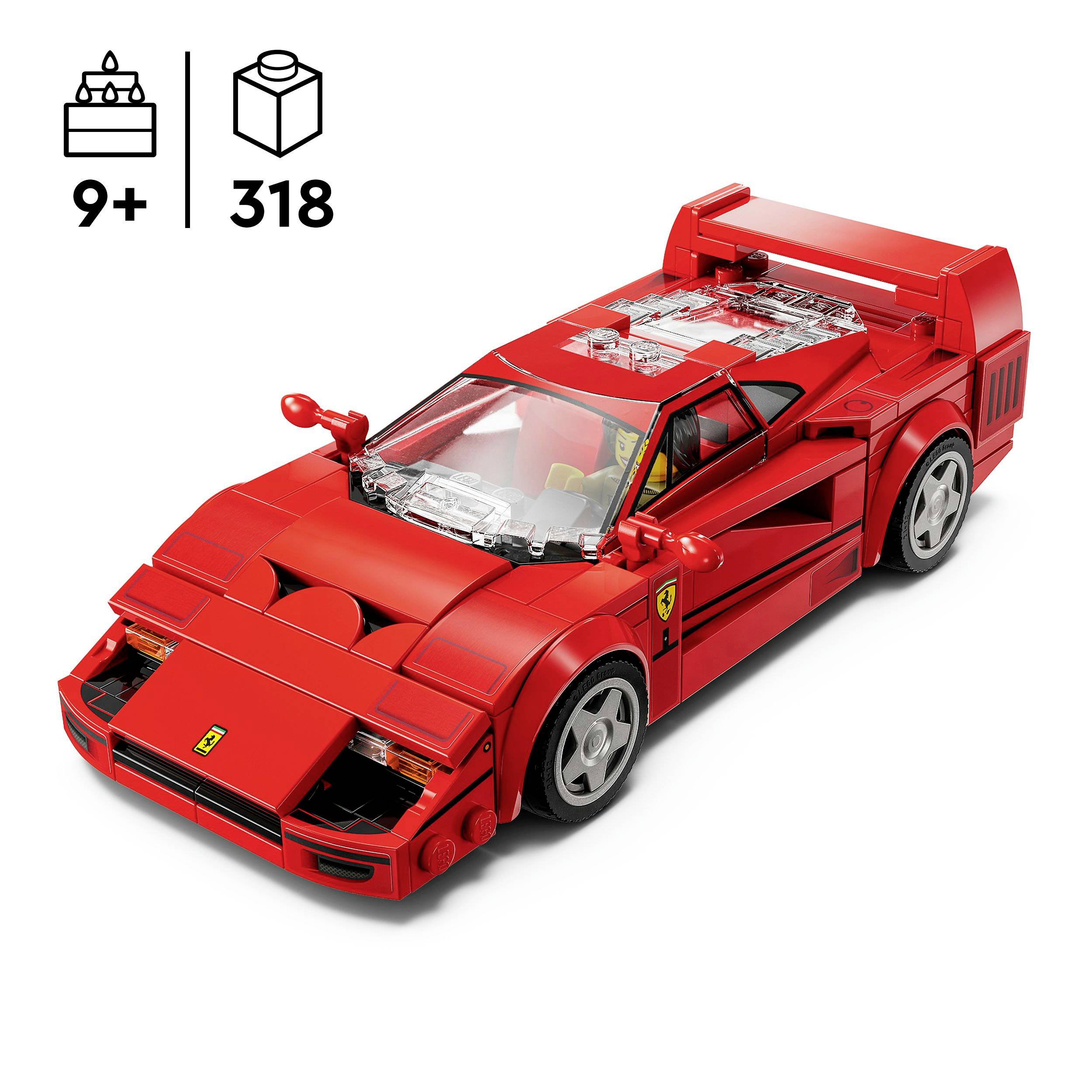 76934 LEGO® SPEED CHAMPIONS Voiture de sport Ferrari F40