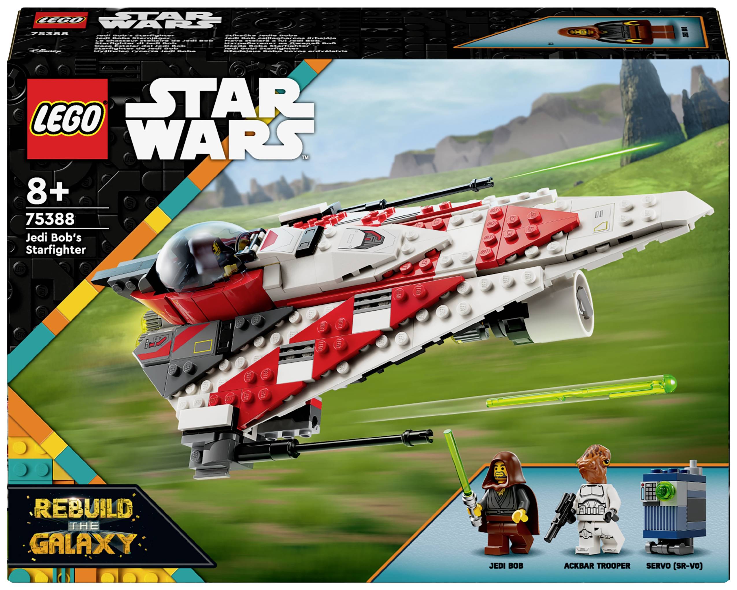 75388 LEGO® STAR WARS™ Chasseur d'étoiles Jedi Bbs