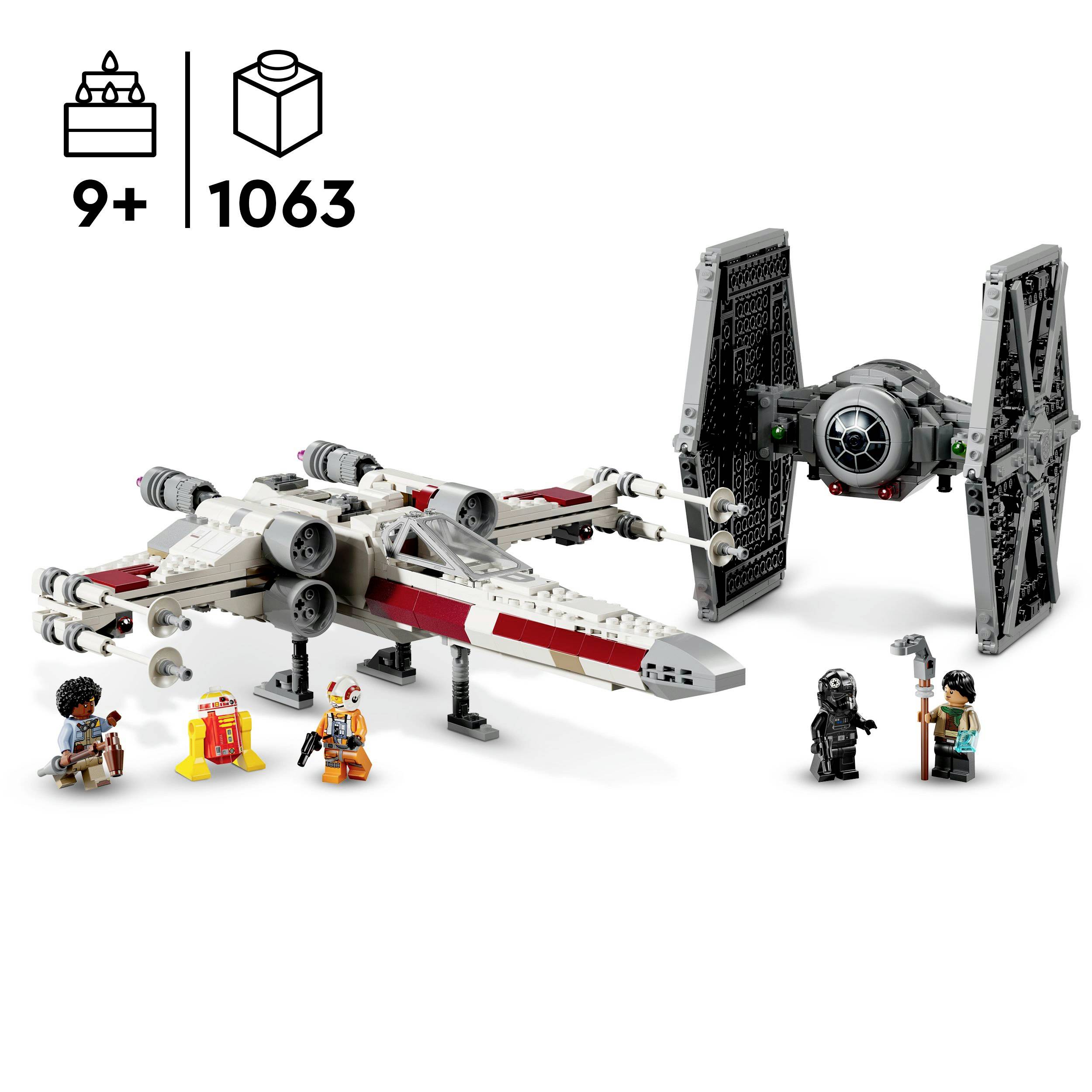 75393 LEGO® STAR WARS™ Mashup de TIE Fighter & X-Wing