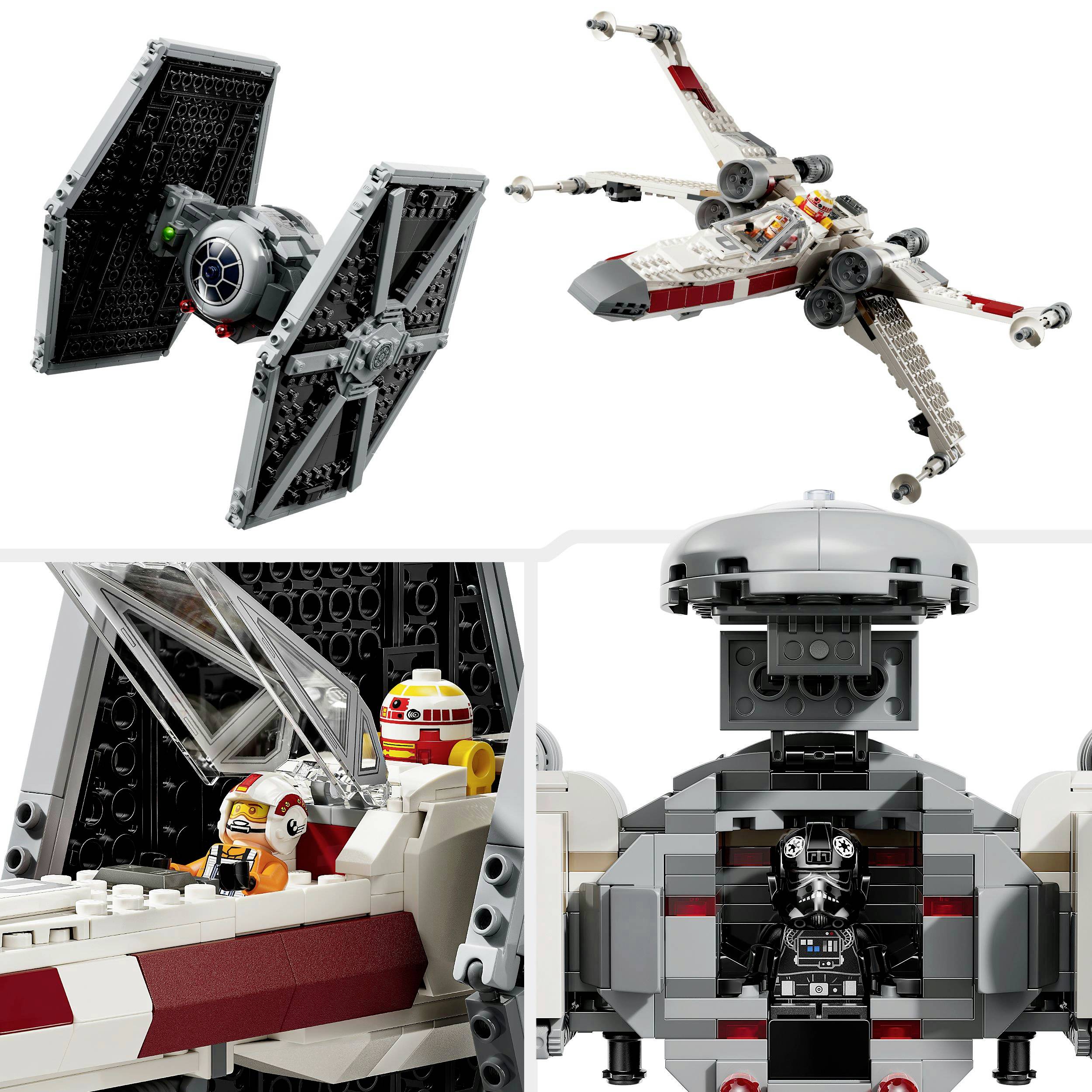 75393 LEGO® STAR WARS™ Mashup de TIE Fighter & X-Wing