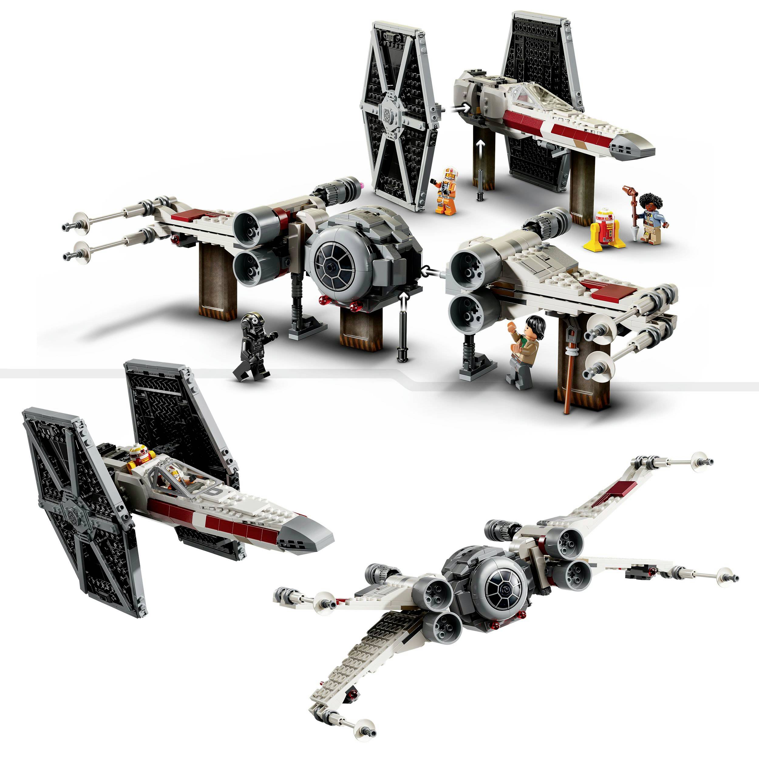 75393 LEGO® STAR WARS™ Mashup de TIE Fighter & X-Wing