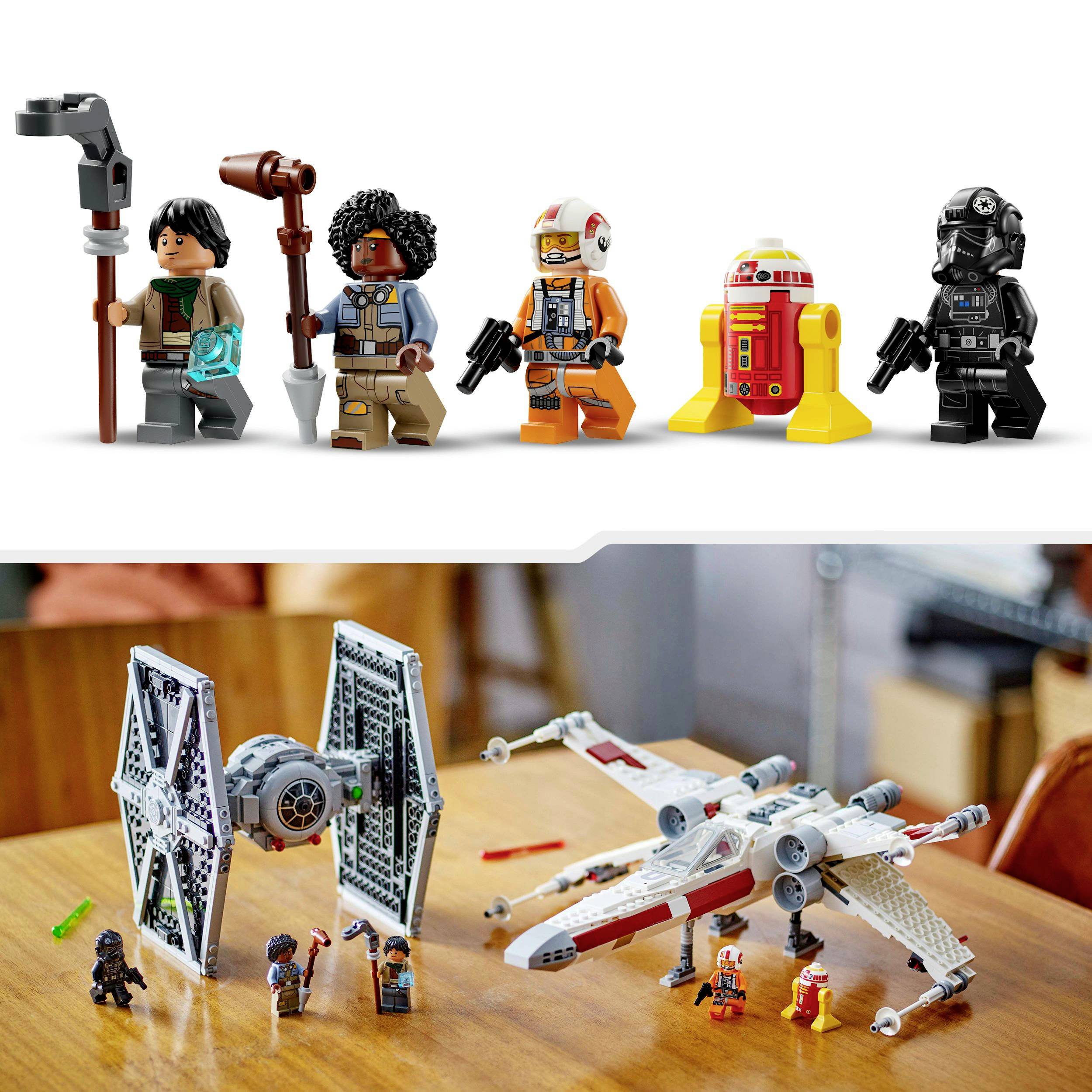75393 LEGO® STAR WARS™ Mashup de TIE Fighter & X-Wing