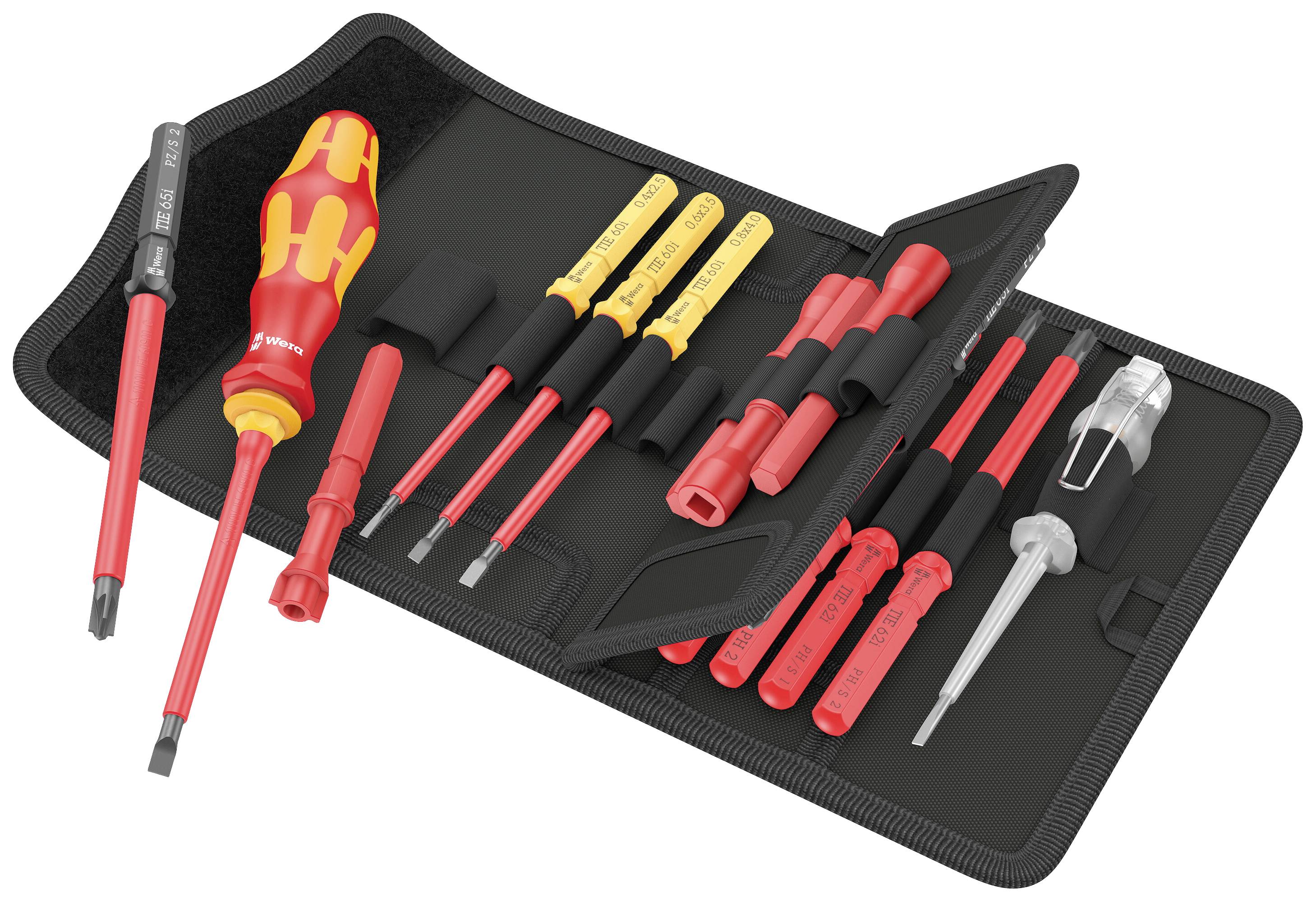 Wera Kraftform Kompakt VDE 18 Universal 1 pour électricien Lots de lames de rechange