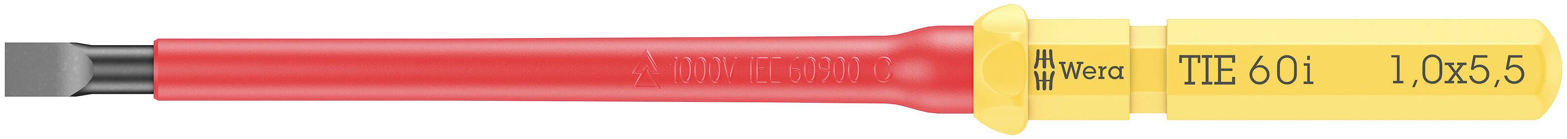 Wera Kraftform Kompakt VDE 16 Universal 1 pour électricien Lots de lames de rechange