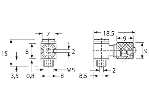 Kendrion Raccord fileté orientable 50191 1 pc(s)