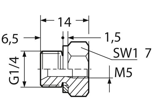 Kendrion Nipple de réduction 50054 1 pc(s)
