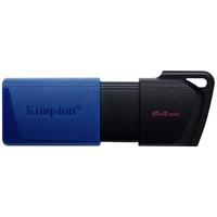 Kingston DataTraveler Exodia M Clé USB au détail 64 GB noir/bleu DTXM/64GB USB 3.1 (Gen 1) Kingston DataTraveler Exodia M Clé USB au détail 64 GB noir/bleu DTXM/64GB USB 3.1 (Gen 1)