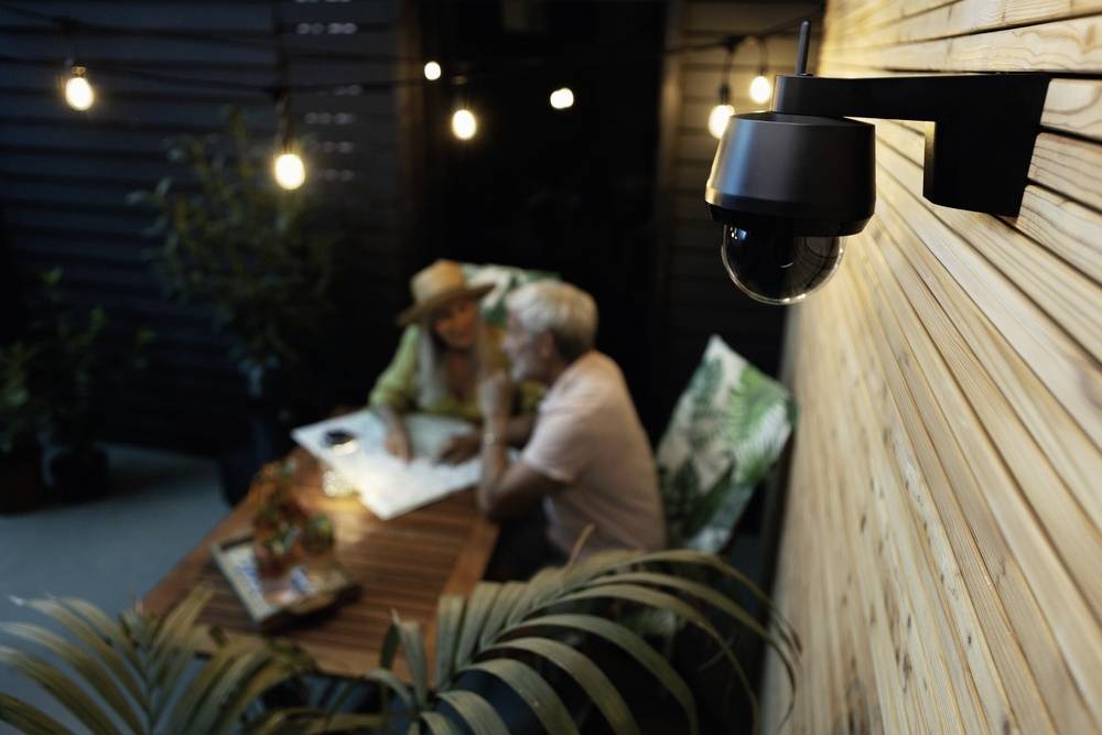 ABUS EasyLook BasicSet PPDF17100 radio-Set pour caméra de surveillance 4 canaux avec 1 caméra 2304 x 1296 pixels 2.4 GHz