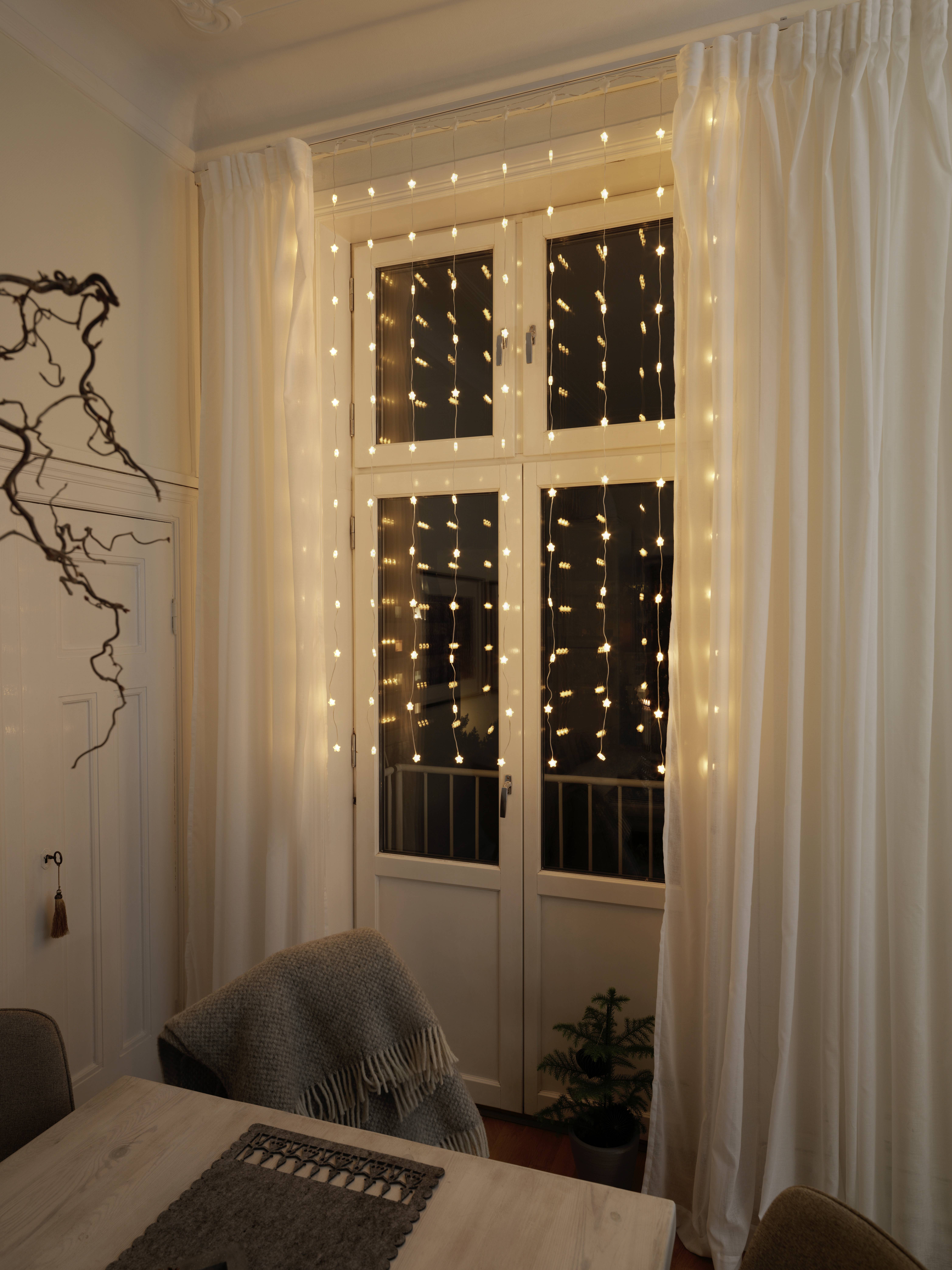 Konstsmide Rideau LED pour l'intérieur 5 V 120 LED (L x l x H) 4.35 m x 135 cm x 180 cm