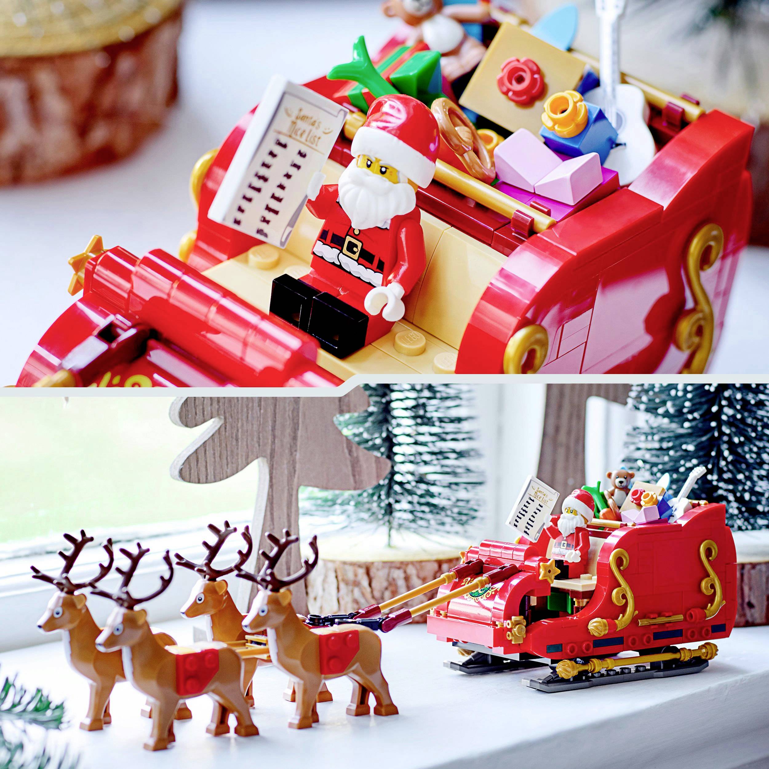 40499 LEGO® ICONS™ Traîneau du Père Noël