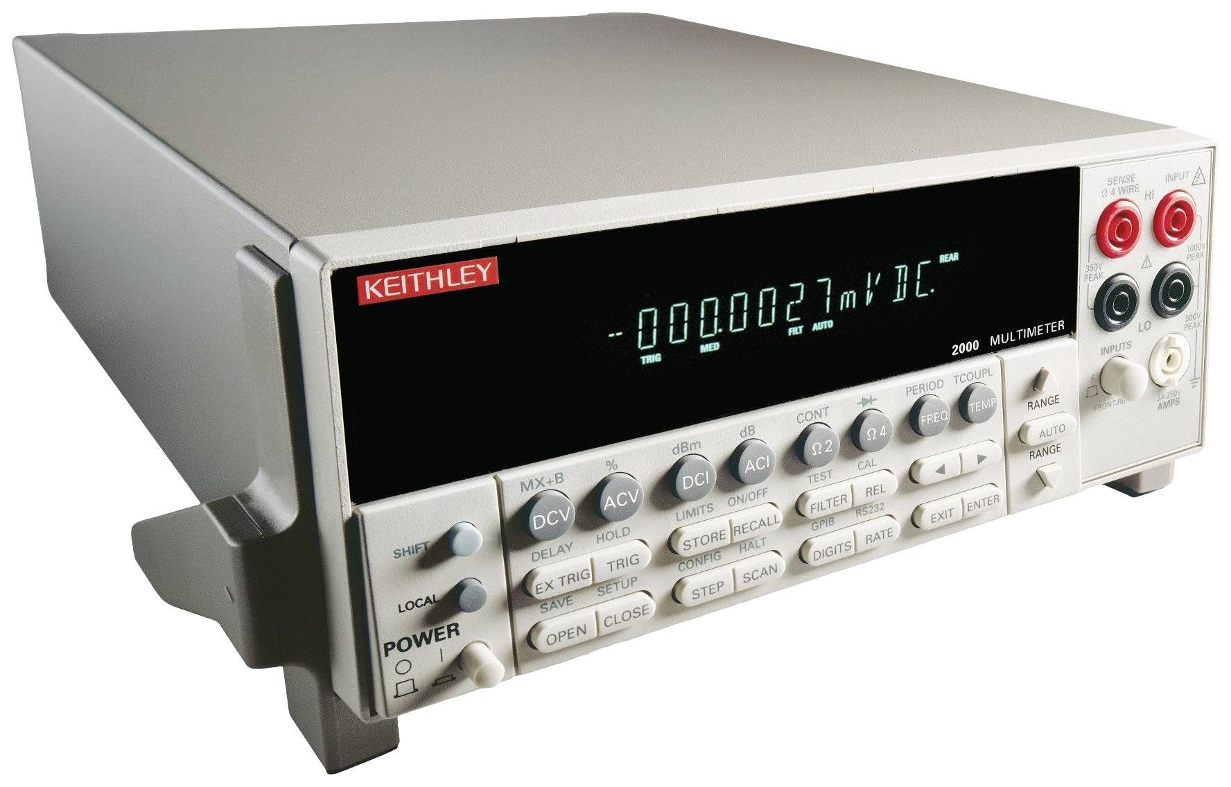 Tektronix 2010/E Multimètre de table numérique CAT II