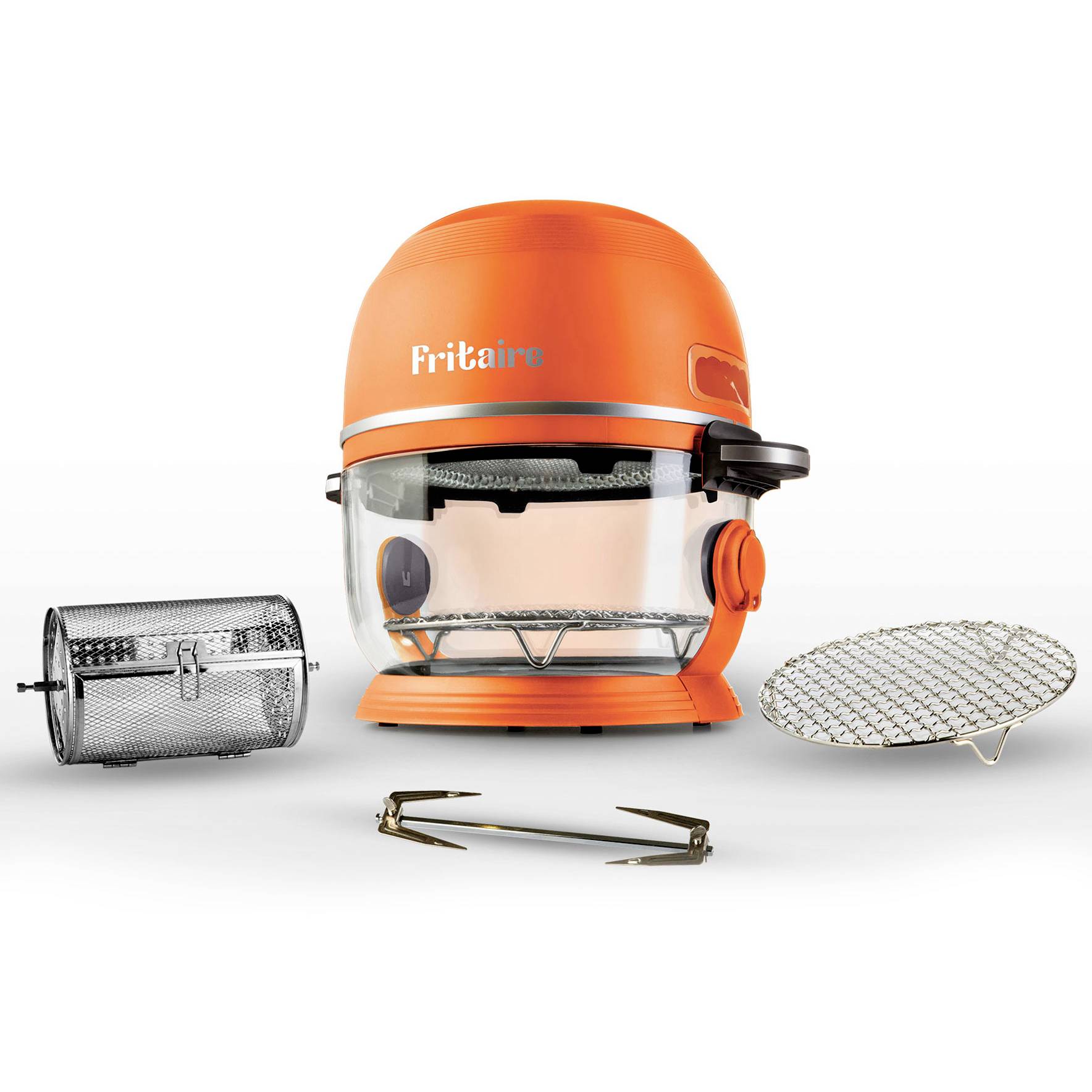 Fritaire 11534 Friteuse à air chaud sans BPA orange