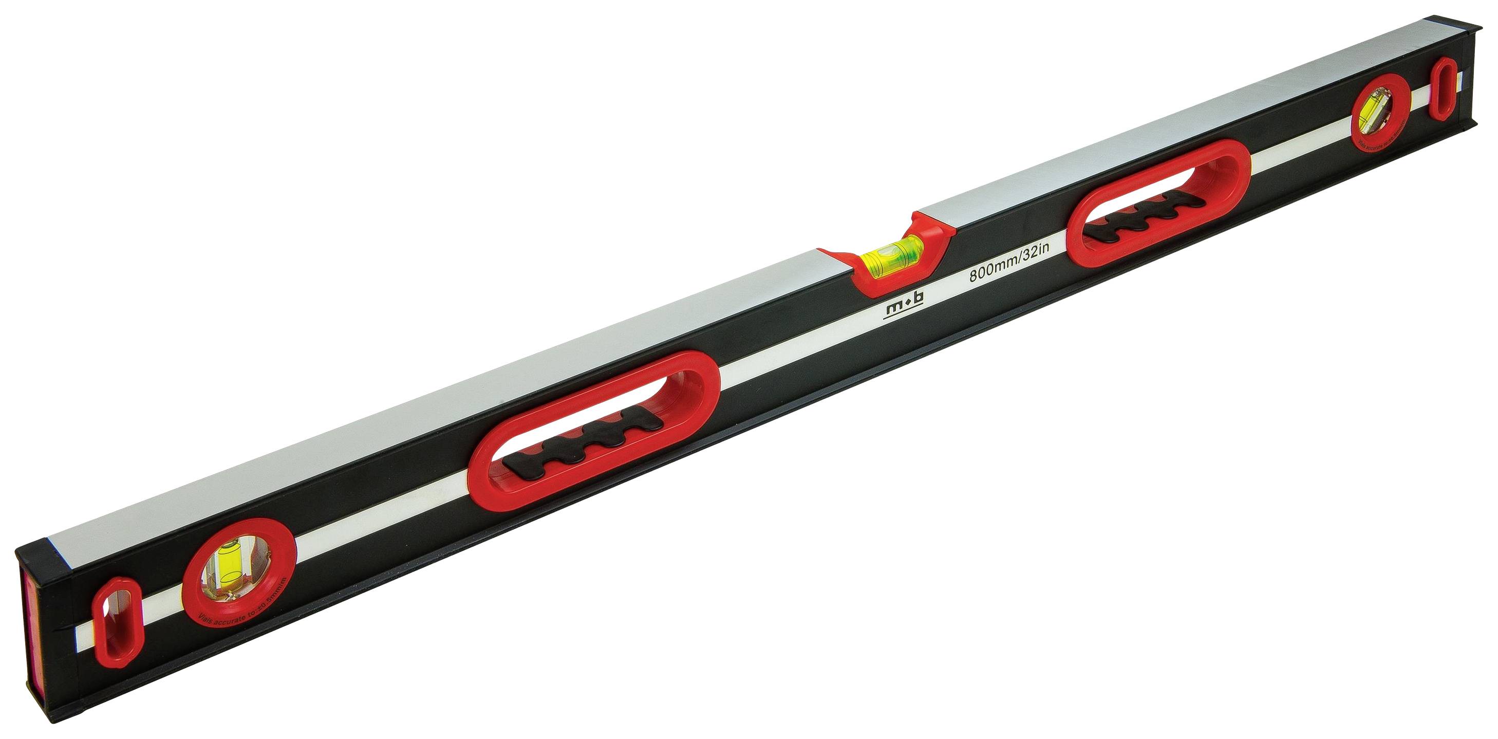 MOB PRO 6272080001 Niveau à bulle 80 cm 1 mm/m