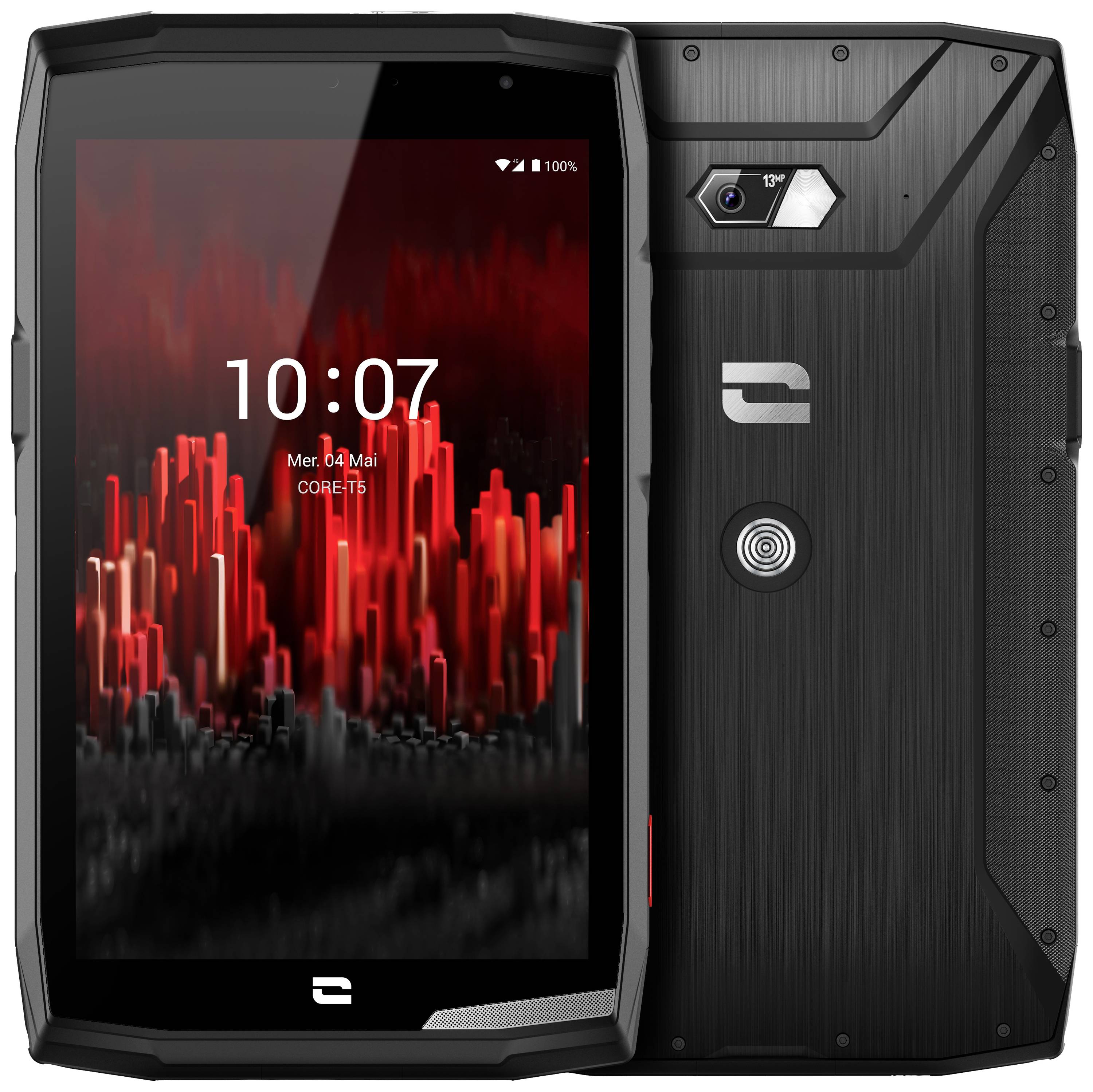 Crosscall Core T5 Tablette Android 20.3 cm (8 pouces) 32 GB GSM/2G, UMTS/3G, LTE/4G noir Qualcomm® Snapdragon 1.8 GHz, 2 GHz