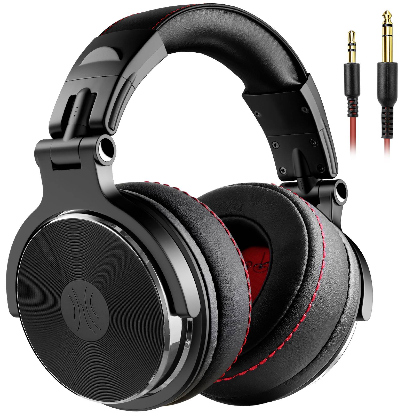 OneOdio Pro-60 Casque supra-auriculaire filaire Stereo noir Audio haute résolution pliable, coques pivotantes pour DJ