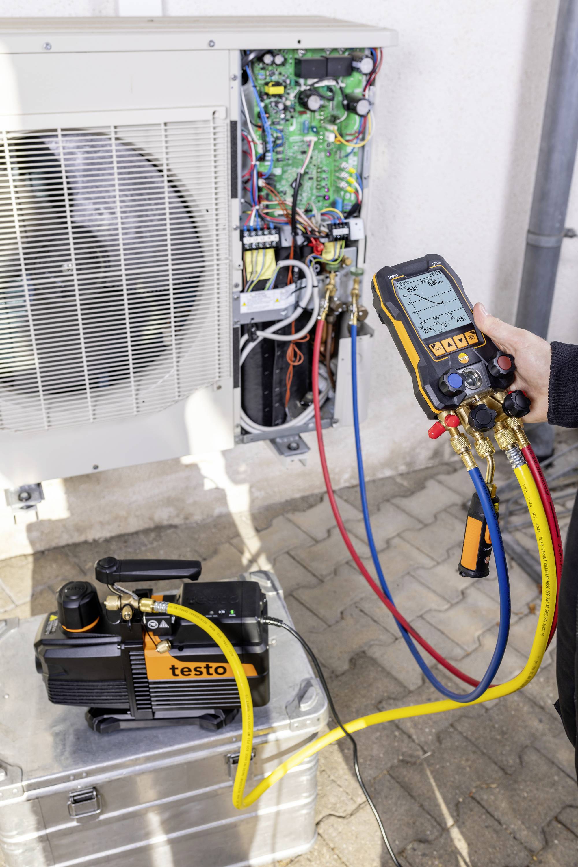 testo 565i Pompe à vide 283 l/min