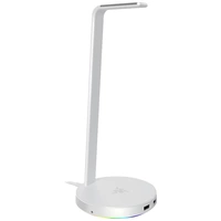 RAZER Base Station V2 Chroma Mercury Support pour casque Adapté pour (casques):Casque, Casque gris-blanc RAZER Base Station V2 Chroma Mercury Support pour casque Adapté pour (casques):Casque, Casque gris-blanc
