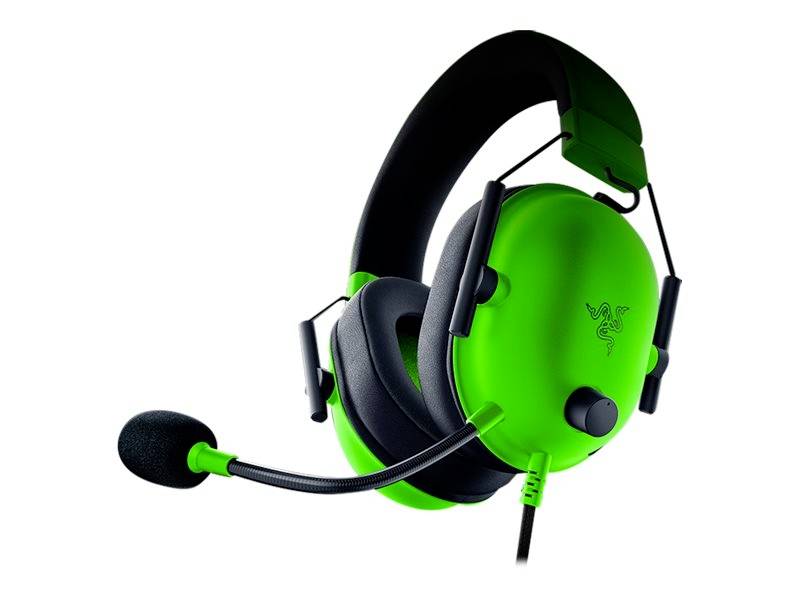 RAZER Blackshark V2 X Micro-casque supra-auriculaire filaire Stereo noir, vert Gaming