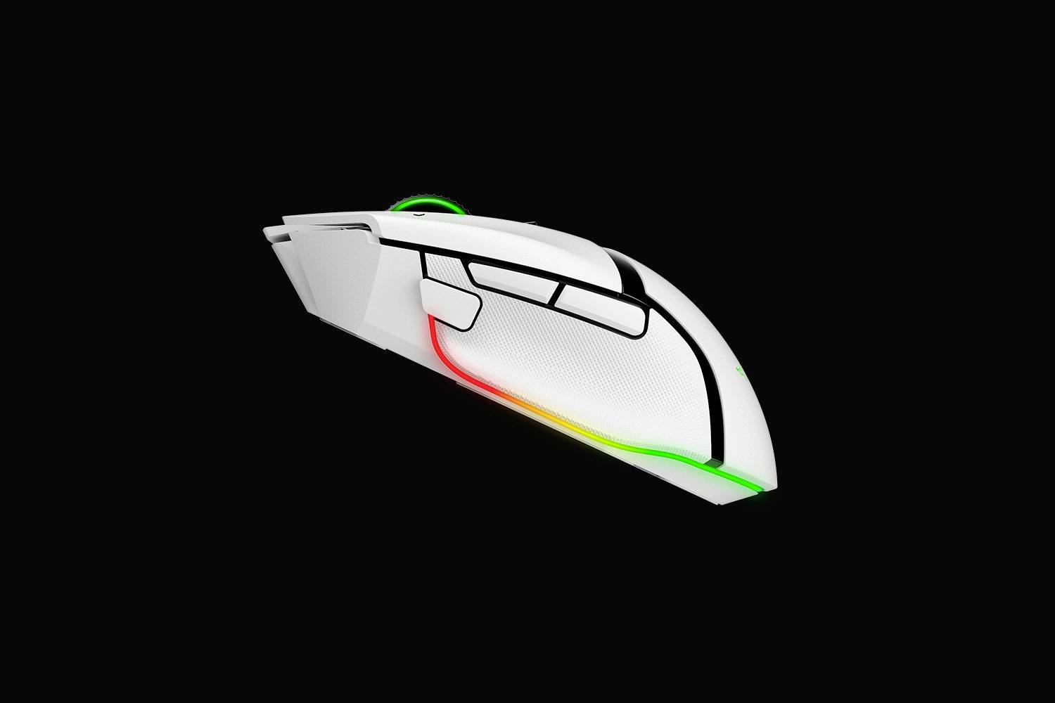 RAZER Basilisk V3 Pro White Souris de gaming Bluetooth optique blanc 30000 dpi