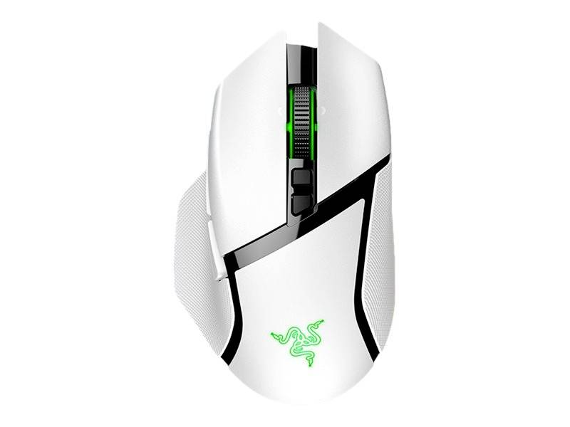 RAZER Basilisk V3 Pro White Souris de gaming Bluetooth optique blanc 30000 dpi