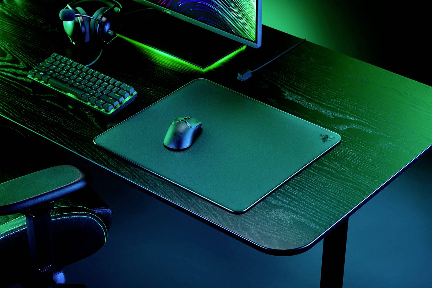 Tapis de souris de gaming RAZER Atlas noir
