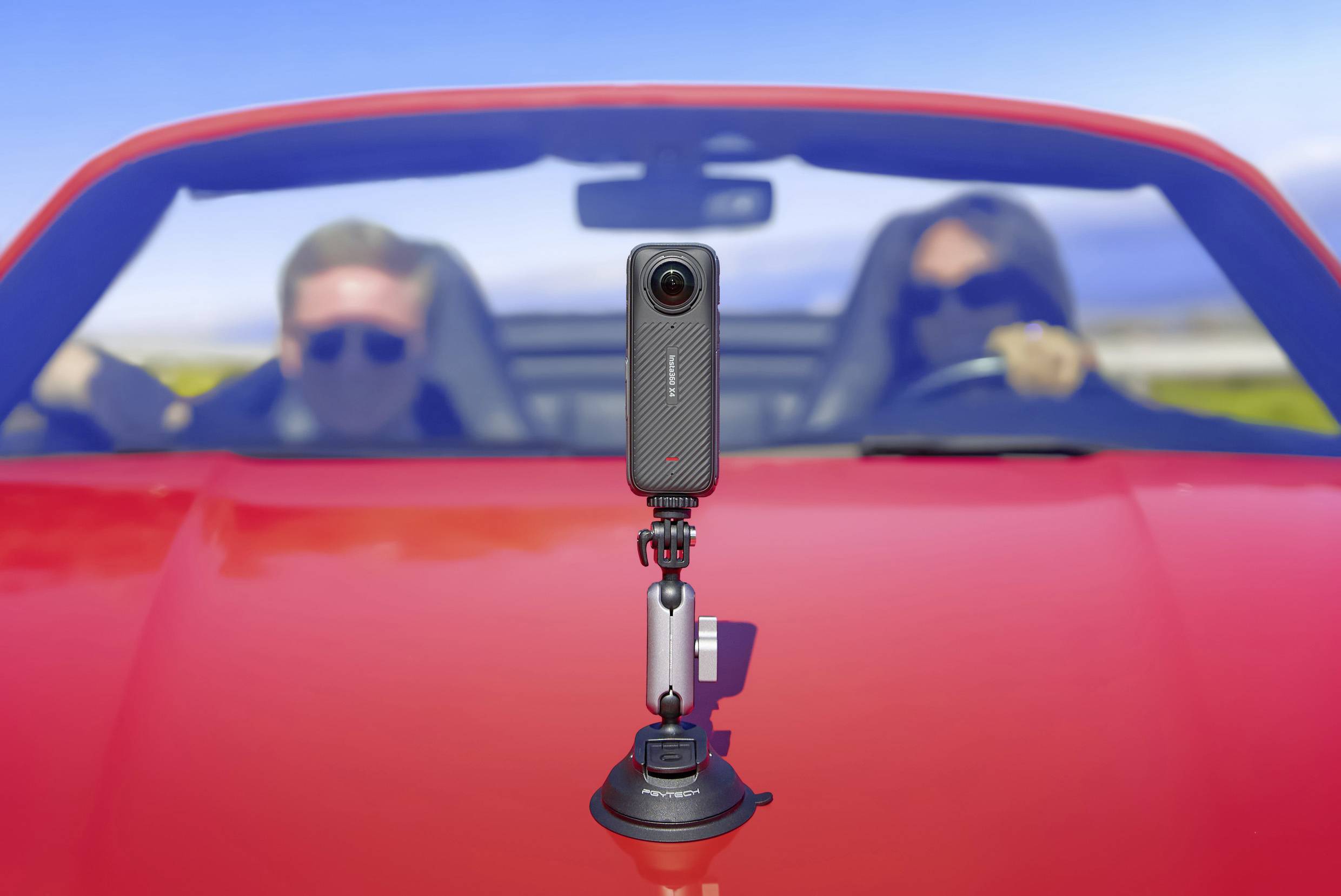 Insta360 X4 Action Cam 360° 8K, écran tactile, WiFi, étanche, accéléré, Webcam