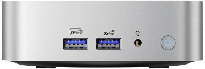 GEEKOM Mini-PC (HTPC) A8 AMD Ryzen 7 8845HS 32 GB RAM 1 TB SSD AMD Carte graphique 780M Win 11 Pro A8