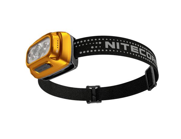 Lampe frontale LED NiteCore NU31 orange à batterie 550 lm NC-NU31-O