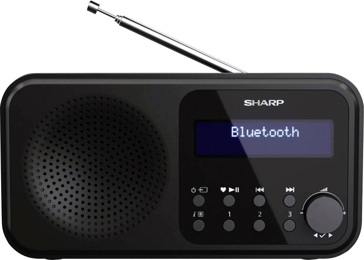 Sharp DR-P420 Radio de table DAB+, DAB, FM Bluetooth, USB noir
